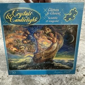 NEW Josephine Wall Ocean Of Dreams 750 Pc Puzzle Vintage 2005 Glitter & Glow